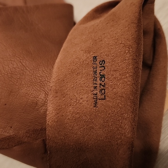 Lazarus Camel Driving Gloves-France - Picture 4 of 8